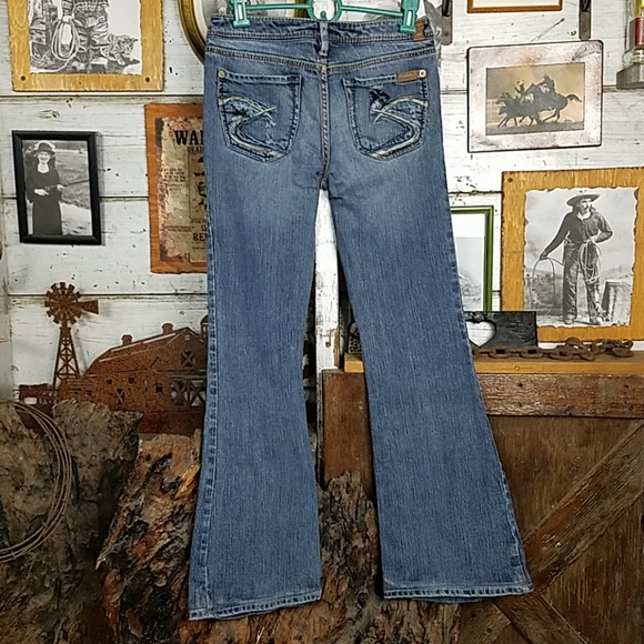 Silver "mirage" bootcut jeans 27/33 - Picture 6 of 6